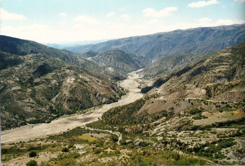 Blick in das Tal des Rio Piko Majo